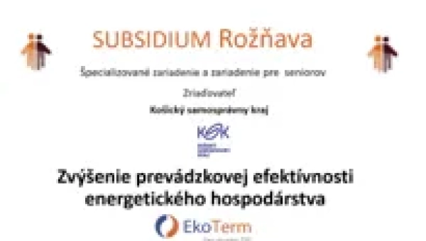 Rožňava SUBSIDIUM obrázok 2